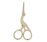 Ciseaux à sourcils de tailleur de grue en acier inoxydable, outil de coupe de précision de haute qualité pour le toilettage des sourcils et les petites tâches, disponibles dans (Petit 31x23cm)