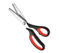 Ciseaux à Tissu Coupe-tissu en acier inoxydable, poignée confortable, | Ciseaux crantés pour textiles et loisirs créatifs pour Vêtements Tapis Carton Travaux Manuels Femmes