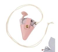 Ciseaux à tissu pour - 6,1 cm Cisailles à broder robustes avec housse en cuir PU | Ciseaux de pour coupe de tissus | Pour travaux d'aiguille, artisanat, loisirs créatifs, de fils, tricot, crochet