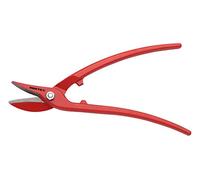 Ciseaux à tôle Rotex 2344 - Haute performance pour une utilisation professionnelle et un traitement en tôle en continu - Idéal pour les couvreurs, serruriers et les constructeurs en métal, rouge