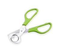 Ciseaux à œufs de caille en acier inoxydable - Coupe-œufs - Ouvre-coquille d'œuf - Petit ciseau ouvert - Outil de cuisine pour la maison, le restaurant, la cuisine (vert)