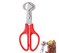 Ciseaux à œufs de caille - Ouvre-œufs en acier inoxydable - Poignée confortable - Outil de cuisine - Éplucheur pratique et durable pour petit déjeuner, cuisine, restaurant, restauration, fête