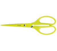 Ciseaux Acid joyeux de 17 cm en jaune - parfaits pour les projets créatifs ! Un outil élégant pour les enfants et les adultes qui fera de la découpe un pur plaisir !