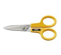 Ciseaux ambidextre OLFA SCS-1 à bouts effilés - Longueur 140 mm - CARPENTRAS SIGN - OL05302