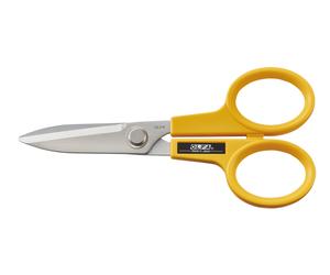 Ciseaux ambidextre OLFA SCS-2 à bouts effilés - Longueur 175 mm - CARPENTRAS SIGN - OL05303