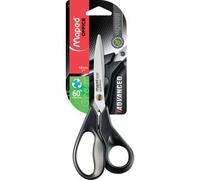 Ciseaux bureau advanced green maped lames acier 17 cm