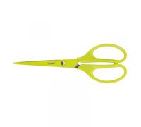 Ciseaux - Bureau - Scolaire - 17 Cm - Jaune Fluo - Milan