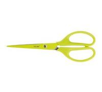 Ciseaux - Bureau - Scolaire - 17 cm - Jaune fluo - Milan