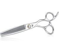 Ciseaux Coiffure Ddébutant Ciseaux Cheveux Professionnel Ciseaux Desepaississant Effileur Cheveux Taille 6 Pouces D'argent Acier Inoxydable Japonais 440c Pour Coiffeur Etudiant Bébé Femme Homme