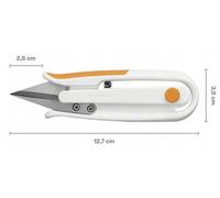Ciseaux Coupe-Fils - Couture - Loisirs Créatifs - Lame Acier Inox - Fiskars