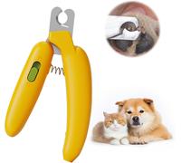 Ciseaux Coupe Griffes Chat Coupe Ongles Chien Chat Ciseau Ongles Chien Professionnel Et Sécurisé Avec Verrouillage De Sécurité Protection De Sécurité, Pour Grands Moyens Et Petits Chiens Chats