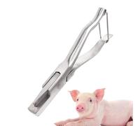 Ciseaux Coupe-ongles pour moutons - Pinces à piercing d'oreilles en acier inoxydable | Ciseaux auriculaires vétérinaires, pinces à percer les oreilles - pince à encocher les oreilles, uricul