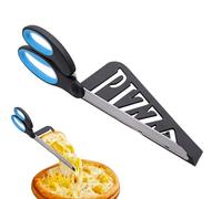 Ciseaux Couteau à Pizza - Outil de Cuisine Démontable Pour,Découpeur et Serveur de Pizza avec Raclette | Pour Restaurant Dortoir Pique-nique Camping Maison Extérieur Fête et