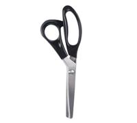 Ciseaux Cranteur - Sodial - 7" - Acier Inoxydable - Poignée En Pp - 2.0mm D'épaisseur