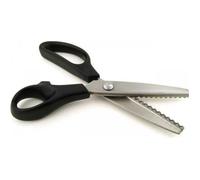 Ciseaux cranteur - ZISONIX - 23cm - Coupe en zig-zag - Évite l'effilochage - Acier inoxydable