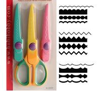 Ciseaux cranteurs - ARTEMIO - Paloma - 3 lames interchangeables - 9 types de coupe - Mixte