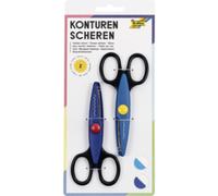 [799/2] folia Ciseaux cranteurs, en set, longueur: env.145 mm