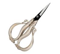 Ciseaux Crochet - Outils Artisanaux Rétro Avec Un Design De Cygnes | Ciseaux Antiques - pour Coupe Fils Coupe Aiguilles Fournitures Tricot Scrapbooking Loisirs Créatifs Bricolage Fait Main et