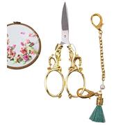 Ciseaux D'artisanat Du Patrimoine - Mini Coupe-fil, Cisaillement De Points Classiques | Outil De Coupe D'aiguille Vintage, Lames De Broderie De Précision Pointues Pour Les Projets De Tissu De Crochet,