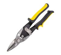 Ciseaux d'aviation multifonctions, ciseaux de coupe de tôle en étain, travail droit gauche droite(Beige)