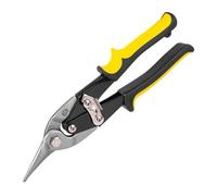 Ciseaux d'aviation multifonctions, ciseaux de coupe de tôle en étain, travail droit gauche droite(Brown)