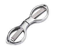 Ciseaux De Badge - Ciseaux Pliants De 9,8 Cm | Cutter Télescopique En Acier Inoxydable | Sécurité Outil De Coupe De Conception Rétractable Pour Les Soins Infirmiers, Projets D'artisanat, Survie En Ple