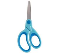 herlitz 10897163 Ciseaux de bricolage design pour gauchers, ronds, couleurs assorties (pas de choix de couleur possible), 1 pièce