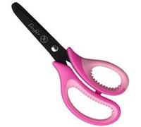 Ciseaux de bricolage ergonomiques, L: 130 mm, rose/