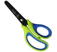 Ciseaux de bricolage ergonomiques, L: 130mm,vert/bleu