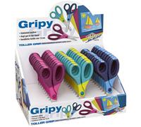 Ciseaux de bricolage Gripy, rond, longueur: 130 mm
