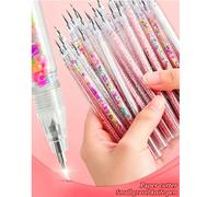 Ciseaux de bricolage rétractables en forme de stylo - Stylo-couteau de précision rétractable avec manche en silicone antidérapant, série de couleurs modernes - Lame de style bouton, couteau-stylo à pr