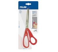 Ciseaux De Bureau - Rouge - Lame Acier Inox - 20cm - Résistant - Milan