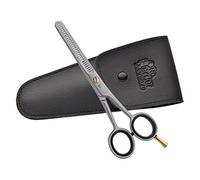 Ciseaux de coiffeur OTTO HERDER® - 16,5 cm - En acier inoxydable avec vis dorées - Ciseaux de coupe à effiler pour désépaissir les cheveux pour homme et femme