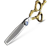 Ciseaux De Coiffeur Professionnel Matériel Japonais En Acier 440c,Coiffeur Barber Shop Cheveux Clipper (Silver ¿Cutting Thinning¿)