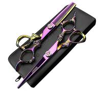 Ciseaux de coiffure japonais de 5,5 pouces cisailles professionnelles