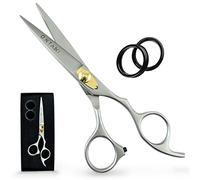 Ciseaux de coiffure ONTAKI Ciseaux de coiffeur professionnel - Acier japonais forgé à la main Ciseaux de coiffure, barbe, moustache Ciseaux de 6,5 pouces pour hommes et femmes Ciseaux de coiffeur