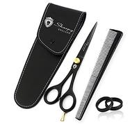 Ciseaux de coiffure professionnels en acier inoxydable pour coiffeurs, barbiers - Ciseaux de coupe de cheveux - pour salon de coiffure, homme et femme