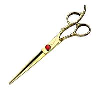 Ciseaux de coiffure salon de coiffure 7 pouces personnalité or ciseaux de coupe de cheveux coiffeur styling outils