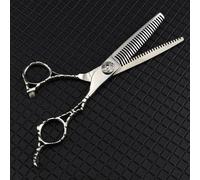Ciseaux De Coupe De Cheveux, 6 Ih Professional Japan 440c Acier Double Dents 15% Coupe Ciseaux à Cheveux Coupe De Cheveux Barber Ciseaux D’amincissement, Scissor