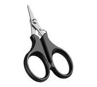 Ciseaux de coupe de ligne de tresse en acier inoxydable - Outil de pêche pratique et portable avec dents dentelées