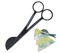 Ciseaux De Coupe En Forme De Bec De Canard - Lames De Contrôle À Bords Tranchants En Acier Inoxydable, Poignée Ergonomique Coudée, Prise En Main Confortable, Lame De Protection, Coupe Sûre.