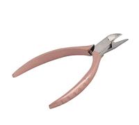 Ciseaux de coupe et de retrait de strass pour décorations d'ongles en or rose, pour salon professionnel ou usage domestique