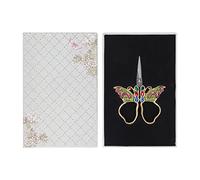 Ciseaux de couture en acier inoxydable de style vintage incisif décoratif portable 3,5x6.4x8.3 cm Ciseaux de broderie pour ménage