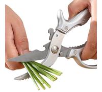 Ciseaux de Cuisine - Acier inoxydable, lavable au lave-vaisselle - Cisailles à Volaille Robustes | pour Cuisiner et Découper Viande Poulet Volaille Os Légumes Poisson Dinde Salade