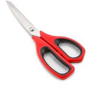 Arcos Ciseaux de cuisine Prochef – Acier inoxydable, manche polypropylène, lame 240 mm – Noir/rouge