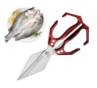 Ciseaux de cuisine - cisailles à volaille, coupeurs tranchants, outil de cuisson professionnel | Préparation de poisson de poulet, légumes pour la transformation de la viande