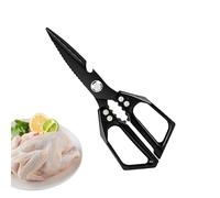 Ciseaux De Cuisine | Ciseaux à Fruits de Mer en Acier Inoxydable,Cisailles Culinaires Pour Volaille Fruits De Mer Préparation Légumes Décorticage Crabe Restaurant Poisson