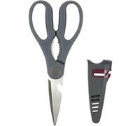 Ciseaux de Cuisine "Fourreau Aiguiseur" 24cm Gris Gris G