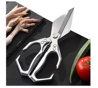 Ciseaux de Cuisine multifonctionnels et Robustes - Seattle Get, Ciseaux de Cuisine, Ciseaux de Cuisine 2 en 1 avec craquelins de Noix, Viande coupée, Fruits de mer, Coupe d'os
