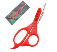 Ciseaux de cuisine pour aliments, ciseaux de cuisine ergonomiques avec brosse, ciseaux multifonctionnels pour poisson, volaille, viande, poulet